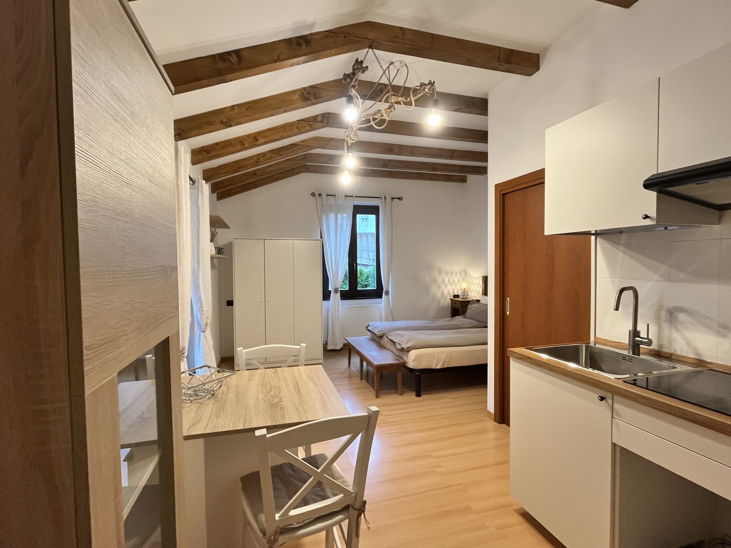 Panoramica con vista cucina