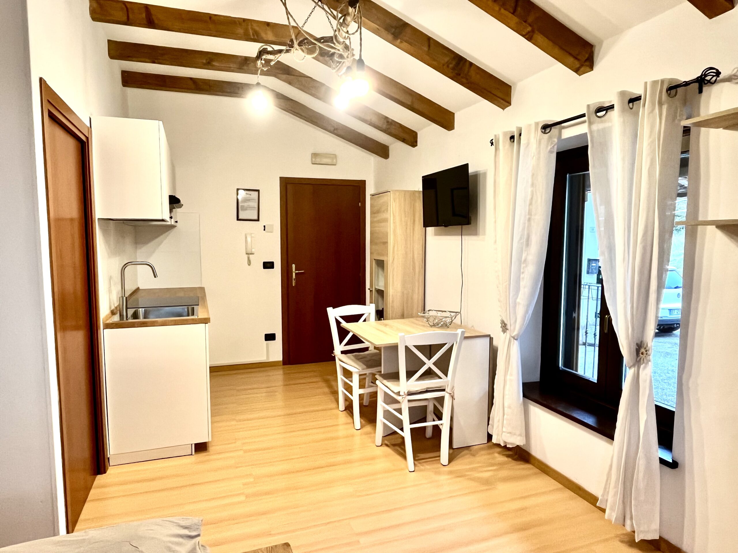 Panoramica dal letto