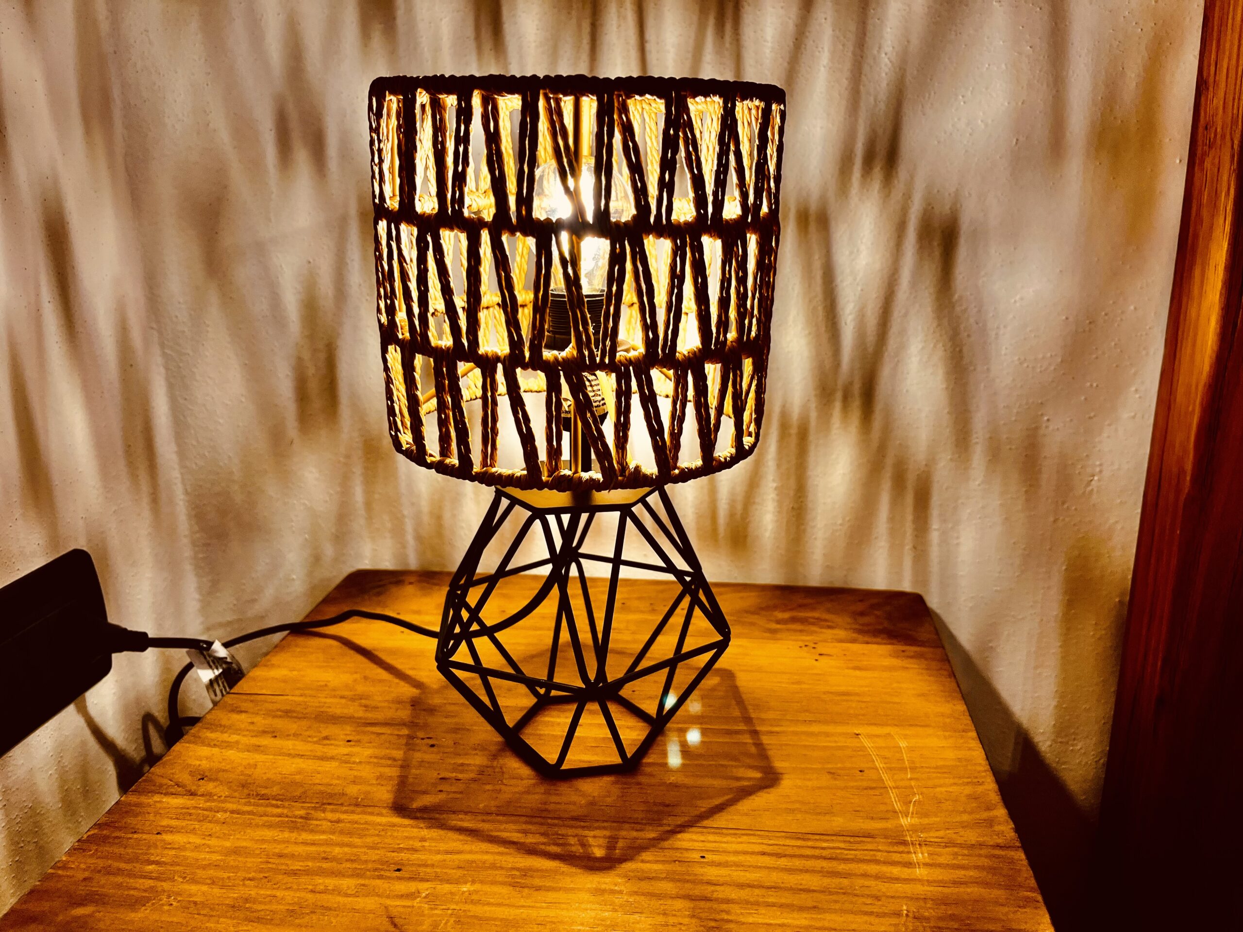 Decorazione lampada comodino